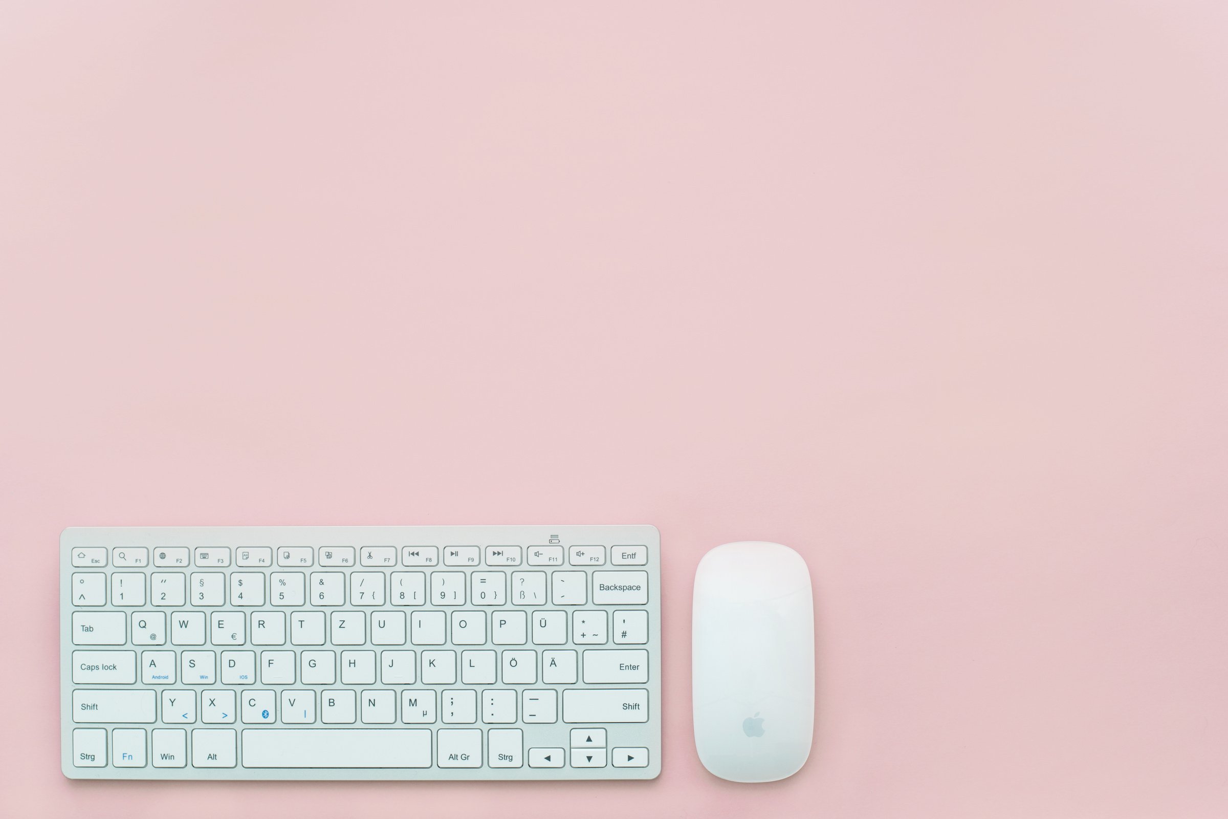 Apple Keyboard and Magic Mouse